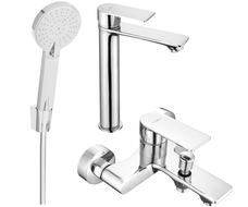 Mexen Royo R40 zestaw wannowy, chrom - 72213R40-00