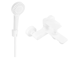 Mexen Royo R05 bateria wannowa z zestawem prysznicowym, biała - 7223R05-20