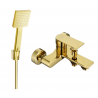 Mexen Royo R45 bateria wannowa z zestawem prysznicowym, złota - 7223R45-50