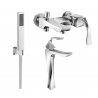Mexen Estrella R02 zestaw wannowy, chrom - 72313R02-00