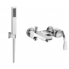 Mexen Estrella R02 bateria wannowa z zestawem prysznicowym, chrom - 7233R02-00
