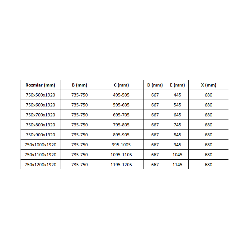 Mexen Pretoria kabina prysznicowa uchylna 75 x 80 cm, transparent, chrom - 852-075-080-01-00