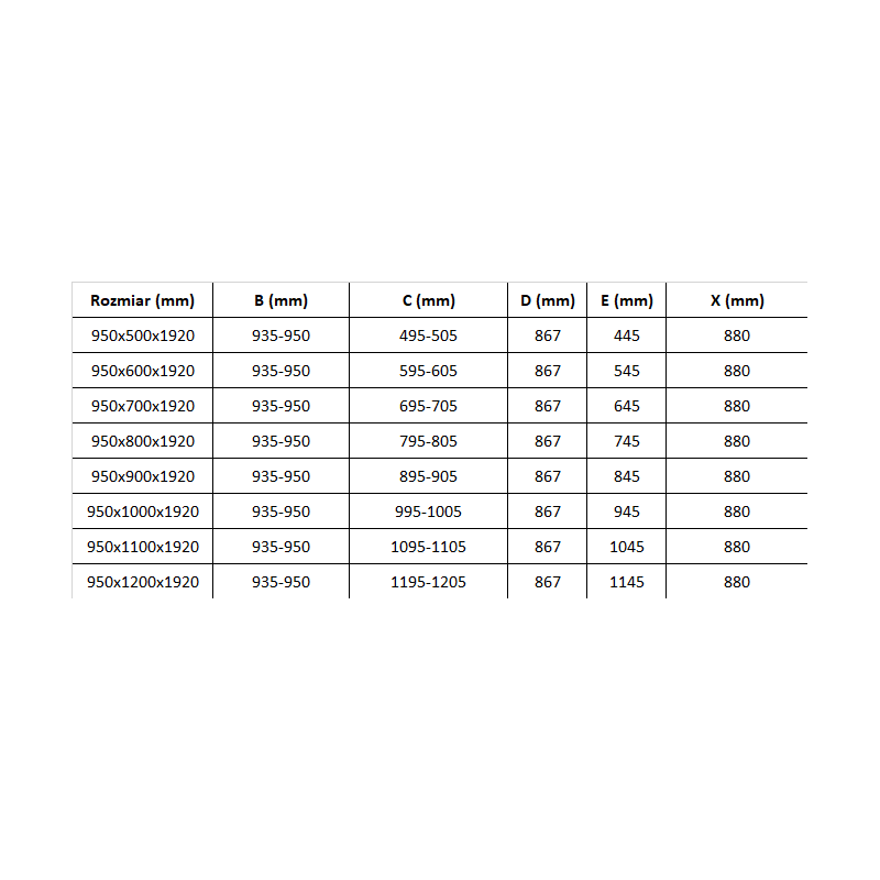Mexen Pretoria kabina prysznicowa uchylna 95 x 120 cm, transparent, chrom - 852-095-120-01-00