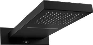 Mexen Waterfall deszczownica 50 x 22 cm, czarna- 79195-70