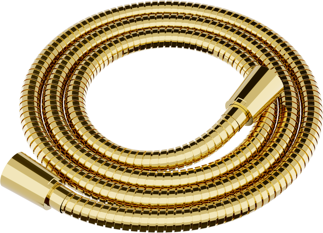 Mexen wąż prysznicowy 150 cm, złoty - 79460-50