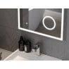 Mexen Kala lustro łazienkowe podświetlane z lusterkiem kosmetycznym 60 x 80 cm, LED 6000K, antypara - 9820-060-080-611-00