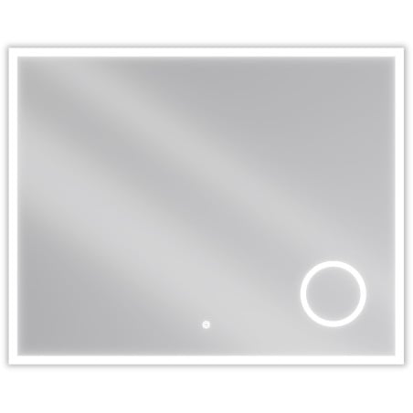 Mexen Kala lustro łazienkowe podświetlane z lusterkiem kosmetycznym 100 x 80 cm, LED 6000K, antypara - 9820-100-080-611-00