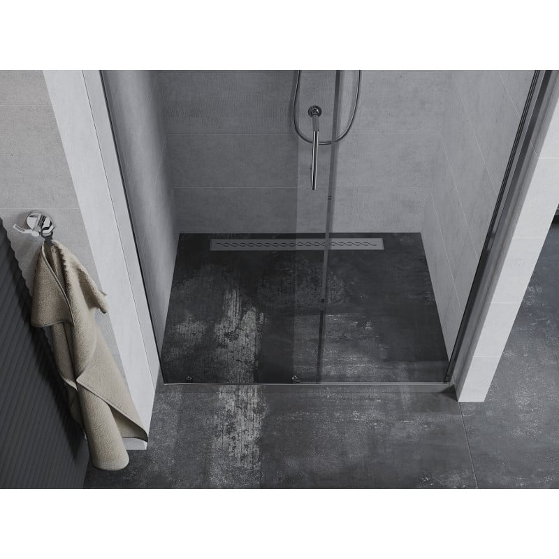 Mexen Apia drzwi prysznicowe rozsuwane 110 cm, transparent, chrom - 845-110-000-01-00