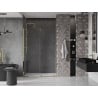 Mexen Velar drzwi prysznicowe rozsuwane 150 cm, transparent, złote - 871-150-000-01-50