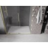 Mexen Velar drzwi prysznicowe rozsuwane 140 cm, transparent, złote szczotkowane - 871-140-000-01-55