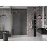 Mexen Velar drzwi prysznicowe rozsuwane 150 cm, transparent, złote szczotkowane - 871-150-000-01-55