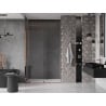 Mexen Velar drzwi prysznicowe rozsuwane 140 cm, transparent, różowe złoto - 871-140-000-01-60
