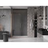 Mexen Velar drzwi prysznicowe rozsuwane 140 cm, transparent, miedź szczotkowana - 871-140-000-01-65