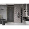 Mexen Velar drzwi prysznicowe rozsuwane 100 cm, transparent, złote - 871-100-000-01-50