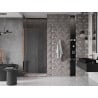 Mexen Velar drzwi prysznicowe rozsuwane 120 cm, transparent, różowe złoto - 871-120-000-01-60
