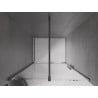 Mexen Velar drzwi prysznicowe rozsuwane 110 cm, transparent, gun gray szczotkowany - 871-110-000-01-66