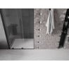 Mexen Velar drzwi prysznicowe rozsuwane 100 cm, transparent, czarne - 871-100-000-01-70