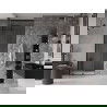 Mexen Velar drzwi prysznicowe rozsuwane 120 cm, transparent, czarne - 871-120-000-01-70