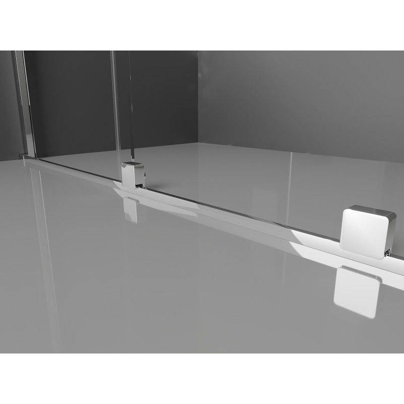 Mexen Velar drzwi prysznicowe rozsuwane 90 cm, transparent, chrom - 871-090-000-01-01