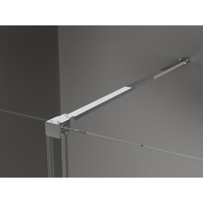 Mexen Velar drzwi prysznicowe rozsuwane 90 cm, transparent, chrom - 871-090-000-01-01