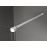 Mexen Velar drzwi prysznicowe rozsuwane 160 cm, transparent, białe - 871-160-000-01-20