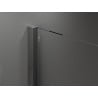 Mexen Velar drzwi prysznicowe rozsuwane 130 cm, transparent, gun gray szczotkowany - 871-130-000-01-66