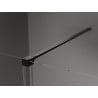 Mexen Velar drzwi prysznicowe rozsuwane 160 cm, transparent, czarne - 871-160-000-01-70