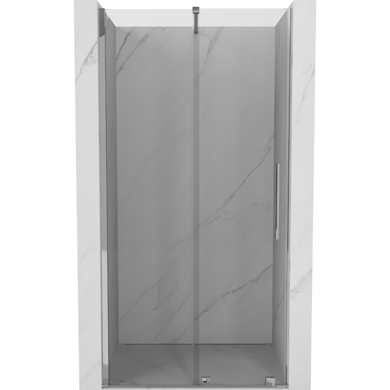 Mexen Velar drzwi prysznicowe rozsuwane 120 cm, transparent, chrom - 871-120-000-01-01