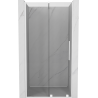 Mexen Velar drzwi prysznicowe rozsuwane 100 cm, transparent, białe - 871-100-000-01-20