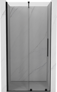 Mexen Velar drzwi prysznicowe rozsuwane 100 cm, transparent, czarne - 871-100-000-01-70