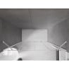 Mexen Velar Duo drzwi prysznicowe rozsuwane 200 cm, transparent, chrom - 871-200-000-02-01
