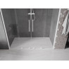 Mexen Velar Duo drzwi prysznicowe rozsuwane 170 cm, transparent, białe - 871-170-000-02-20