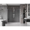 Mexen Velar Duo drzwi prysznicowe rozsuwane 170 cm, transparent, białe - 871-170-000-02-20