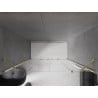 Mexen Velar Duo drzwi prysznicowe rozsuwane 180 cm, transparent, złote - 871-180-000-02-50