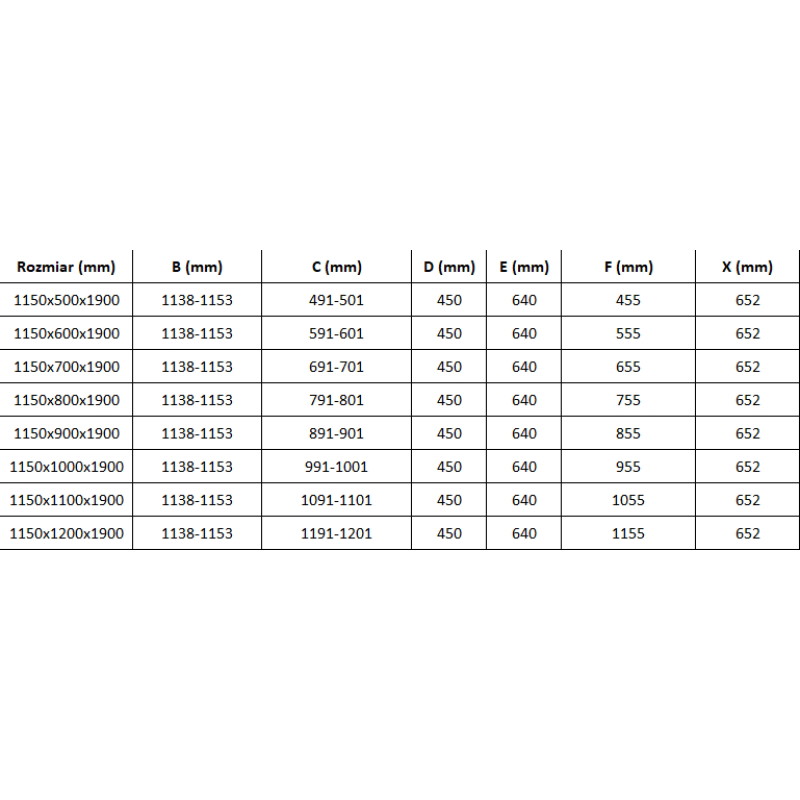 Mexen Roma kabina prysznicowa uchylna 115 x 110 cm, transparent, chrom - 854-115-110-01-00