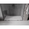 Mexen Velar Duo drzwi prysznicowe rozsuwane 200 cm, transparent, gun gray szczotkowany - 871-200-000-02-66