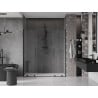 Mexen Velar Duo drzwi prysznicowe rozsuwane 170 cm, transparent, czarne - 871-170-000-02-70