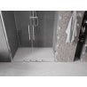 Mexen Velar Duo drzwi prysznicowe rozsuwane 160 cm, transparent, chrom - 871-160-000-02-01