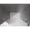 Mexen Velar Duo drzwi prysznicowe rozsuwane 160 cm, transparent, chrom - 871-160-000-02-01