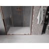 Mexen Velar Duo drzwi prysznicowe rozsuwane 140 cm, transparent, różowe złoto - 871-140-000-02-60