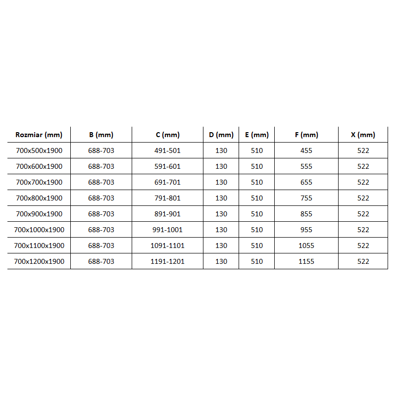 Mexen Roma kabina prysznicowa uchylna 70 x 80 cm, transparent, złota - 854-070-080-50-00