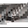 Mexen Velar drzwi prysznicowe rozsuwane 100 cm, transparent, różowe złoto - 871-100-000-01-60