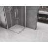 Mexen Velar Duo kabina prysznicowa rozsuwana 80 x 80 cm, transparent, chrom - 871-080-080-02-01