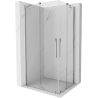 Mexen Velar Duo kabina prysznicowa rozsuwana 90 x 80 cm, transparent, chrom - 871-090-080-02-01