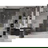 Mexen Velar Duo drzwi prysznicowe rozsuwane 160 cm, transparent, złote szczotkowane - 871-160-000-02-55