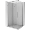 Mexen Velar kabina prysznicowa rozsuwana 90 x 80 cm, transparent, chrom - 871-090-080-01-01
