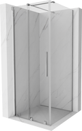 Mexen Velar kabina prysznicowa rozsuwana 120 x 120 cm, transparent, chrom - 871-120-120-01-01