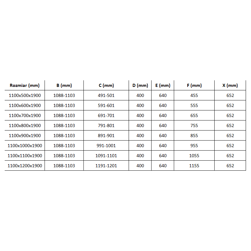 Mexen Roma kabina prysznicowa uchylna 110 x 80 cm, transparent, czarna - 854-110-080-70-00