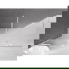 Mexen Velar kabina prysznicowa rozsuwana 160 x 80 cm, transparent, biała - 871-160-080-01-20