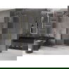 Mexen Velar kabina prysznicowa rozsuwana 110 x 70 cm, transparent, złota - 871-110-070-01-50